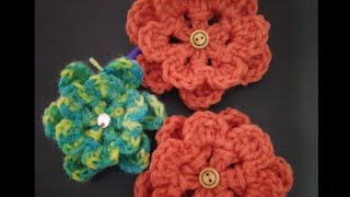 How to crochet flower (Kannada)30