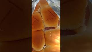 ham and cheese sliders and cheeseburger sliders on the grill