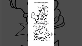 ⚡️Coloring Super Mario #shorts #supermario #mario #coloring #speedcoloring 🍄