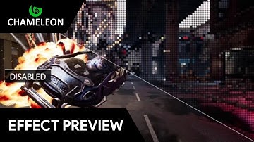 Squares - Chameleon Post Process for Unreal Engine 4