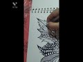 MAPLE LEAF MANDALA ART