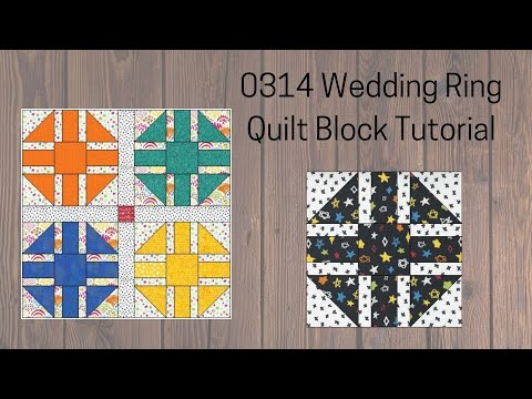First Double Wedding Ring Block! What a fun challenge! : r/quilting