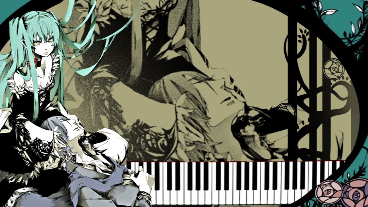 Cantarella [カンタレラ] Full ver. - KAITO, Hatsune Miku (synthesia) piano tutorial