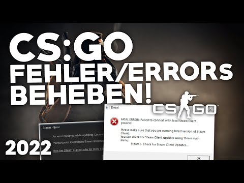 CS:GO diverse ERRORs/FEHLER BEHEBEN! | Problemlösung | Deutsch | 2022