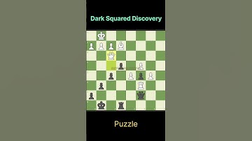 Dark Squared Discovery #chess #chesstricks #chessgame #chesscom #chesspuzzle #chesstactics