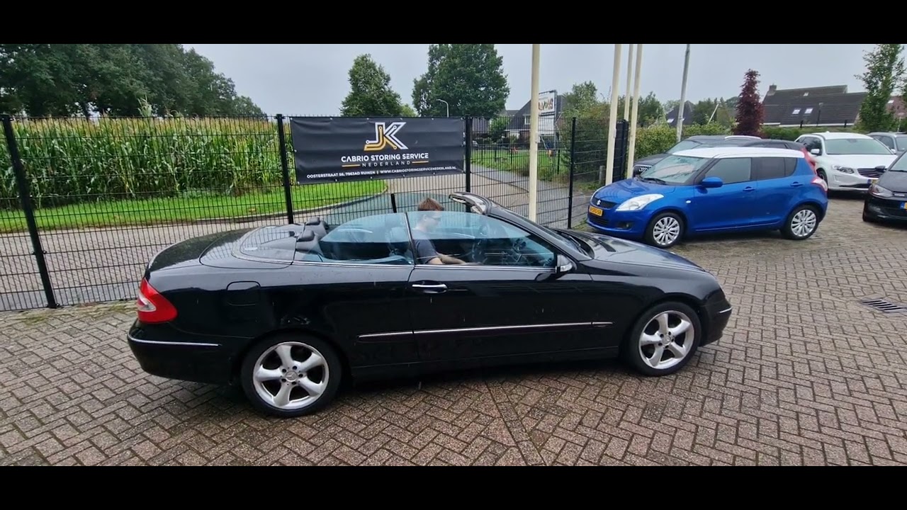 Mercedes CLK A208 Convertible Roof Problems Cabrio Storing Service mercedes-clk-a208-convertible-roof-problems-cabrio-storing-service