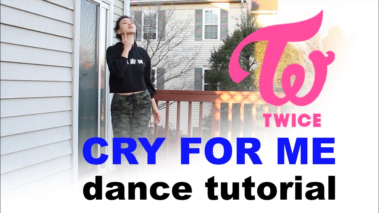 [Mirrored Tutorial] TWICE - Cry For Me Chorus Dance Tutorial [Explanation + Counts]