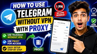 ✅ How To Use Telegram Without VPN Using Proxy | Telegram Proxy Setup 2026 screenshot 4