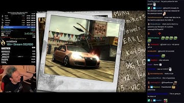 Twitch Reacts to WR - NFS Most Wanted any%