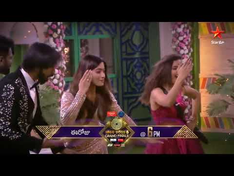 Rashmika mandana in bigg Boss 5 grand finale bigg boss5 Telugu finale rashmika dance sami sami song