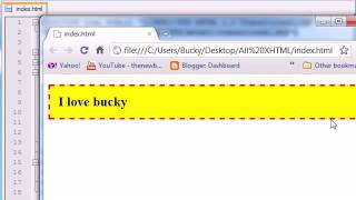 Famous XHTML and CSS Tutorial   22   Border   YouTube 360p Wealth