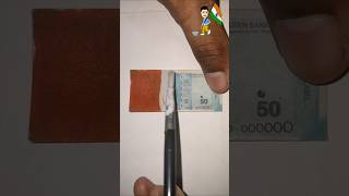 50 ke note per Indian flag banaya #drawing #trending #art #independenceday #easy #Indian flag 🇮🇳