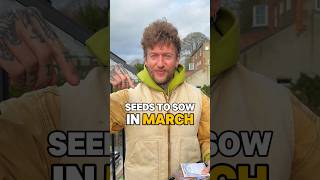 Seed to Sow in March! #gardeningtips #vegetablegarden #growyourownfood