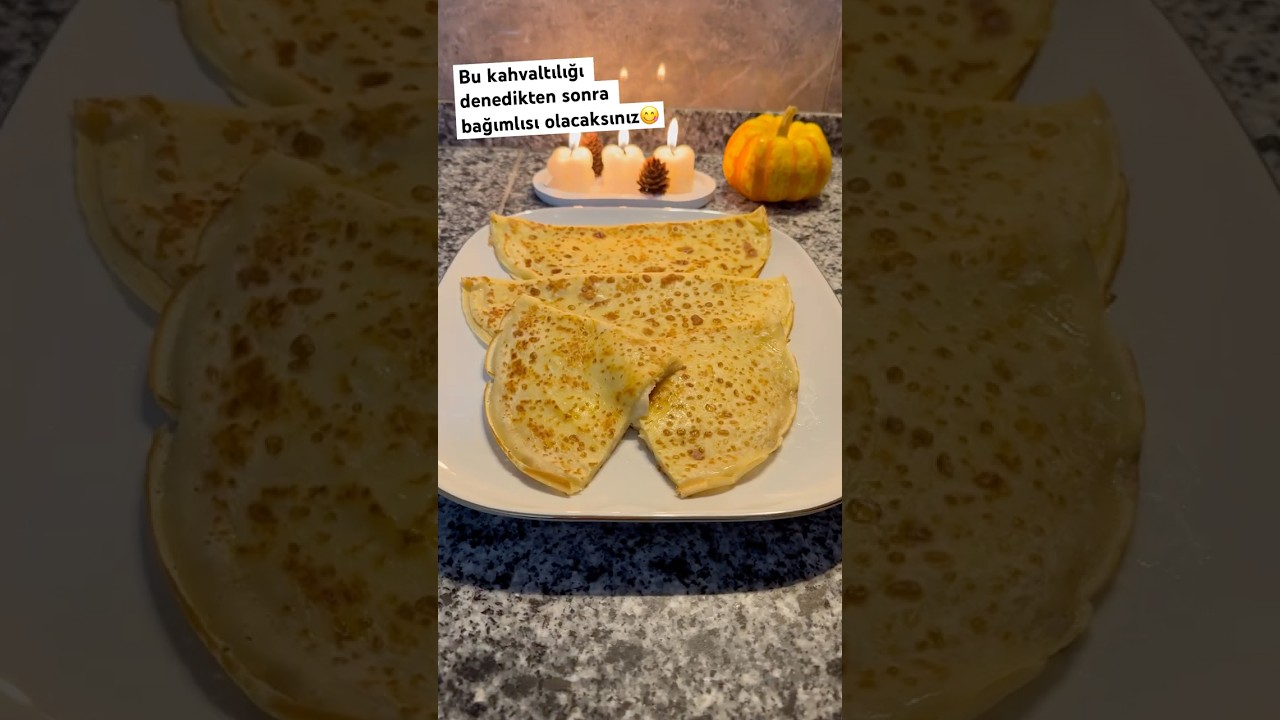Hem pratik hem lezzetli krep gözleme😍 Garanti Tarifler için beni takip etmeyi unutma🥰 Hem pratik hem lezzetli krep gözleme😍 Garanti Tarifler için beni takip etmeyi unutma🥰