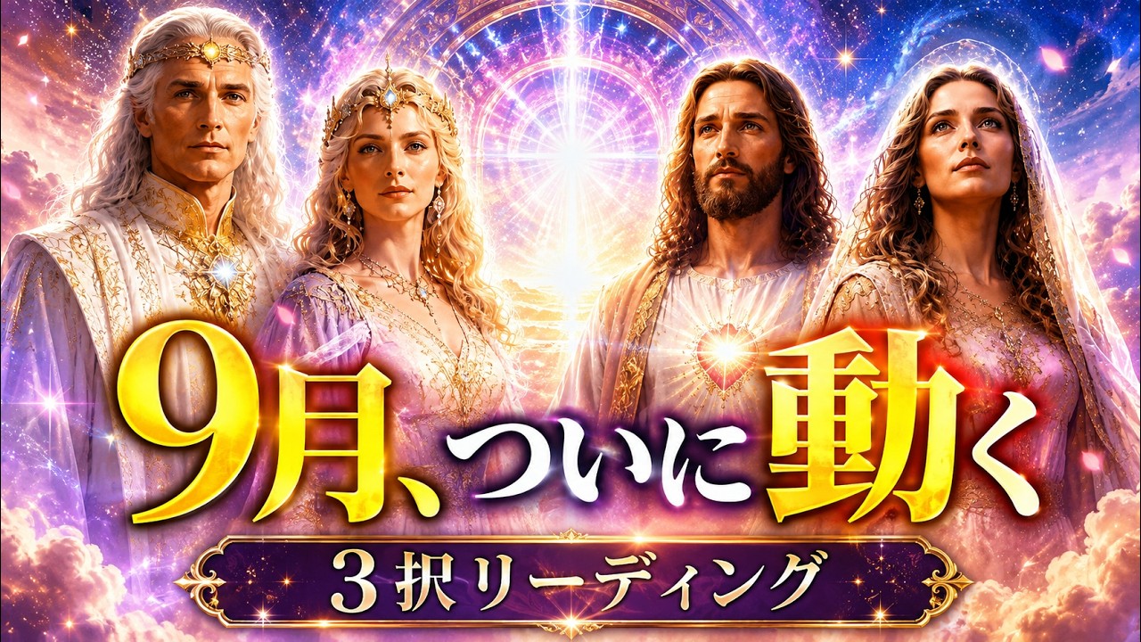 9月ついに始動!あなたは確実に報われる運命です