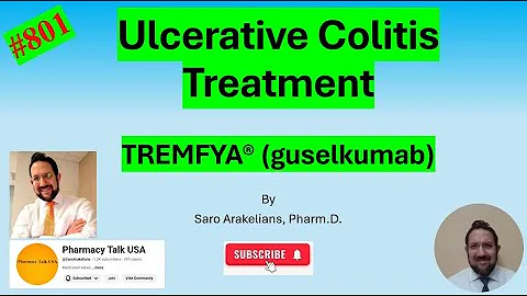 Ulcerative Colitis Treatment! Tremfya #janssen #saroarakelians #pharmacytalkusa #ulcerativecolitis