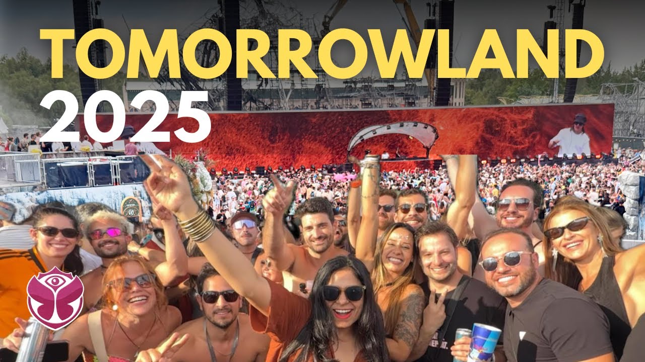 Inside World's Biggest MUSIC Festival | Tomorrowland Vlog