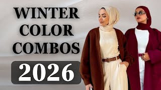 Winter 2026 Hijab Modest Color Trends - DON'T MISS THESE COLORS! screenshot 3