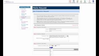 Production Request System Tutorial