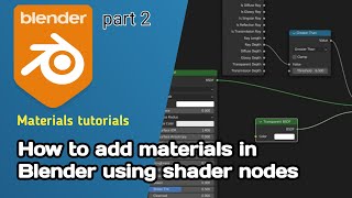 How to add materials in Blender | Materials tutorial part 2
