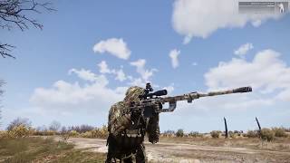 Arma 3 - Sniper Ambush on Armored Convoy - In Military Simulator Game -RHS Mod screenshot 1