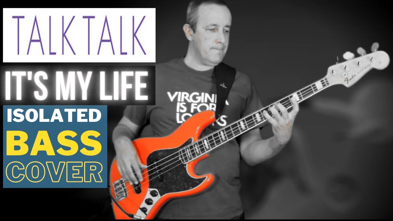 Talk Talk - It's My Life (Paul Webb ISOLATED bass cover)