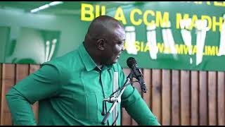 *KATIBU MKUU WA CCM NDG. DANIEL CHONGOLO AWATAKA WABUNGE WA UWT KUSIMAMIA KWA UTOAJI WA Fedha