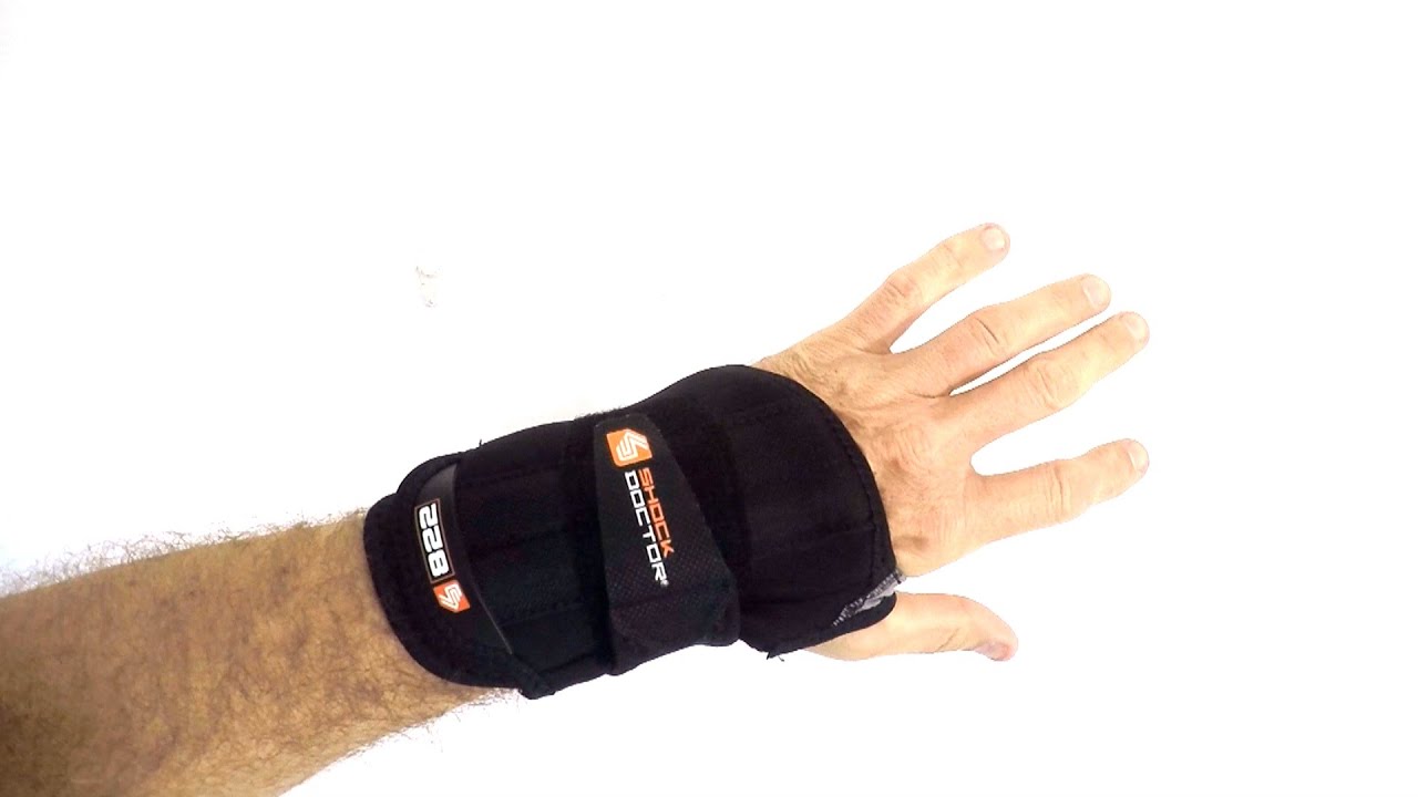 SHOCK DOCTOR WRIST BRACE & SUPPORT REVIEW YouTube