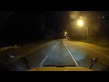 Truck Hits Man Running Across Highway
