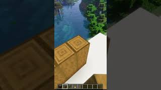 Epic fence design for your minecraft world #minecraft #shorts #tutorial