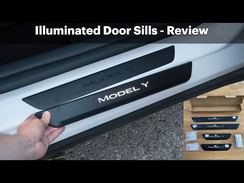 • Model 3 Illuminated Door Sills