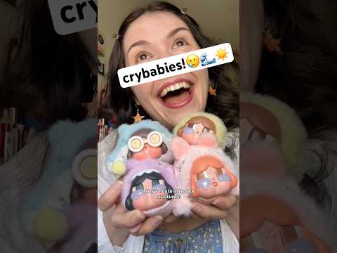 CRYBABY ‘Cry Me an Ocean” plushes from Popmart!🥲🌊