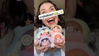 CRYBABY ‘Cry Me an Ocean” plushes from Popmart!🥲🌊