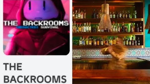 Roblox how to get to Backrooms (redacted) level 6.1