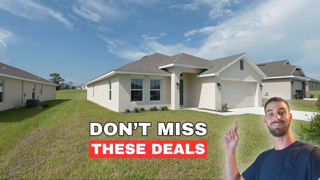 Touring 3 New Construction Homes in Beverly Hills, Florida