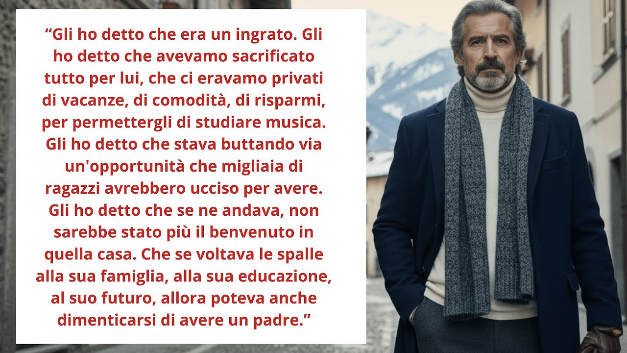 Mio figlio mi sembrava di conoscerlo… fino al giorno in cui tornò dopo quasi 20 anni