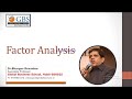 Factor Analysis