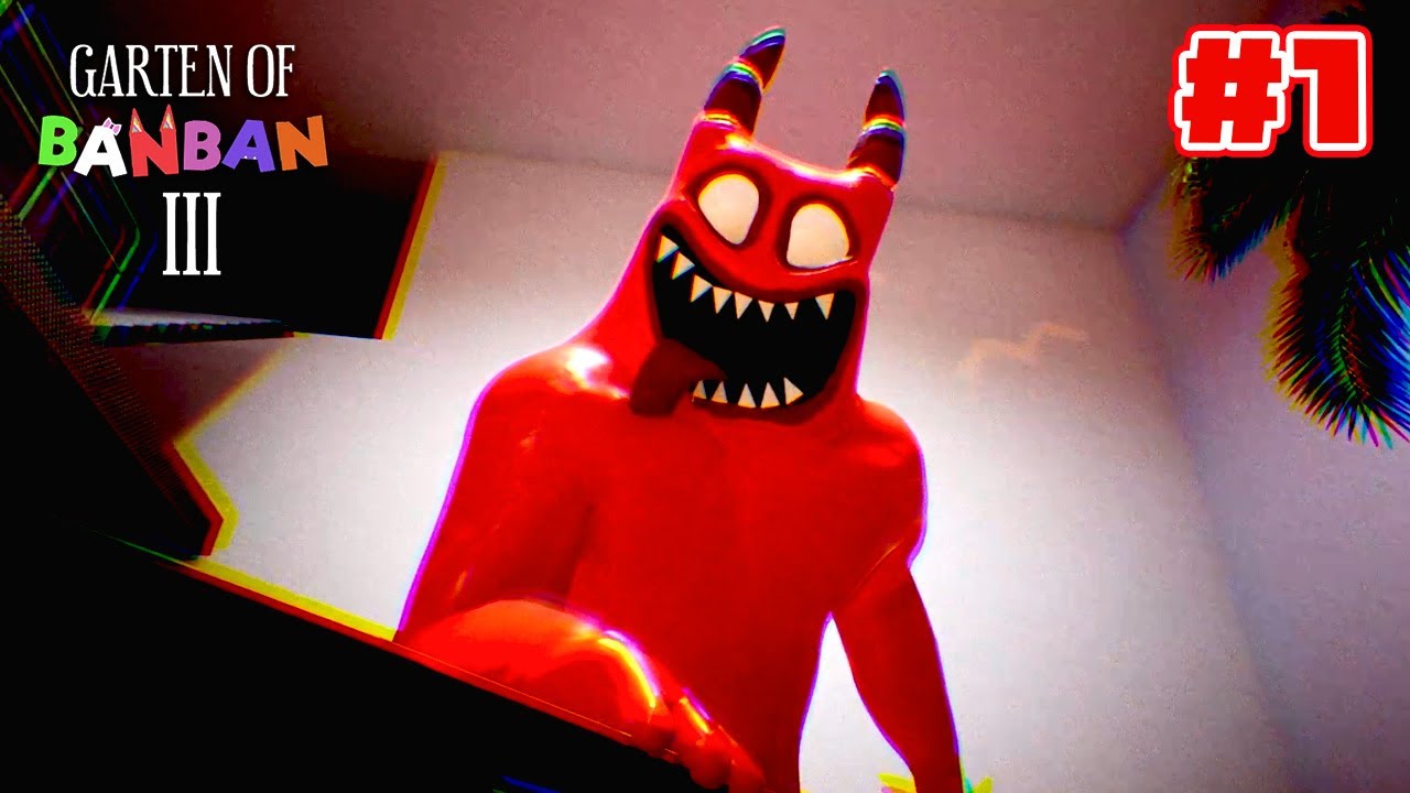 Garten of Banban 3] A cute but scary horror game [Garten of Banban