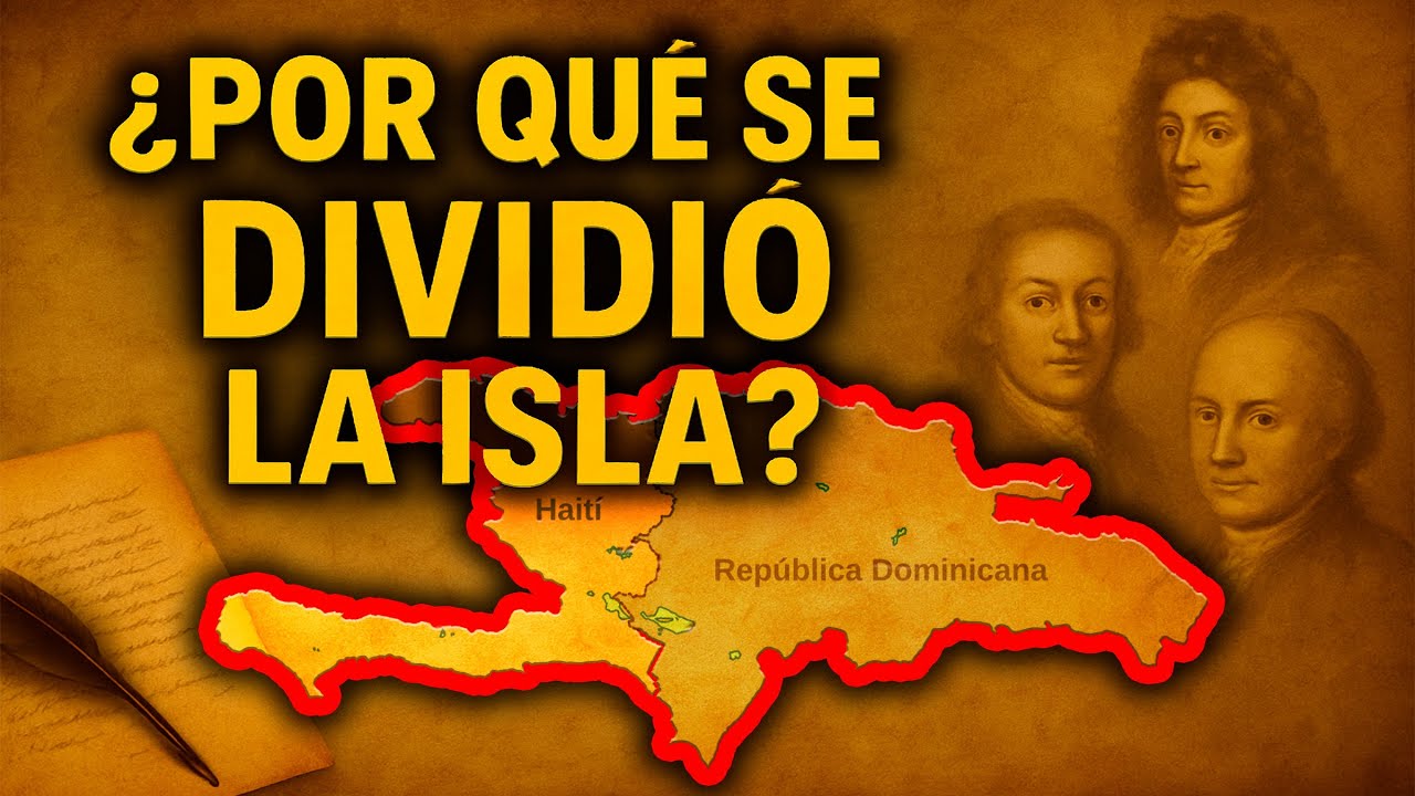 ¿Por qué la isla de Santo Domingo se dividió en dos?