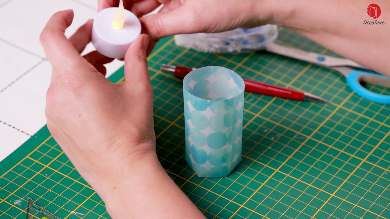 Lantaarntjes maken met vellum papier van de Action