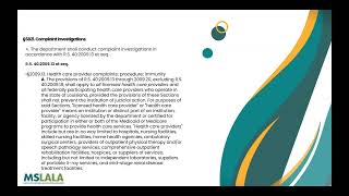 ARC Core: Navigating the Regulatory Maze: Complaints & The Complaint Investigation Process