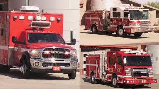 *New Company* Phoenix Fire Dept. Engine 34, Rescue 34 and *NEW* Engine 915 Responding 