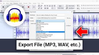 Audacity Guide | Export Audio Files Easily (MP3, WAV, etc.)