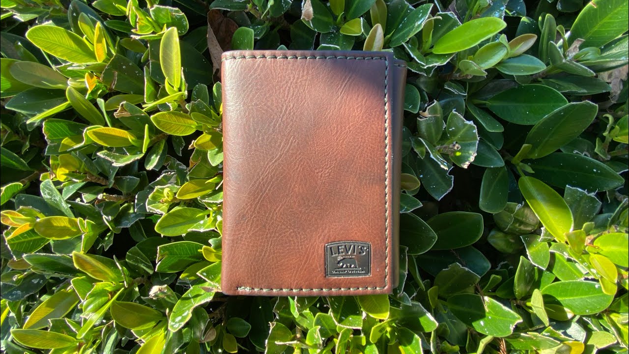 Levi Leather Wallet - Etsy