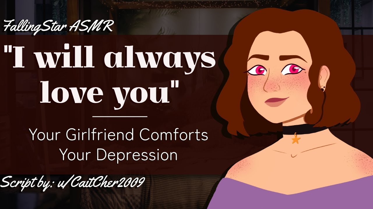 [F4A] Your Girlfriend Comforts You During a Depressive Episode | ASMR Roleplay