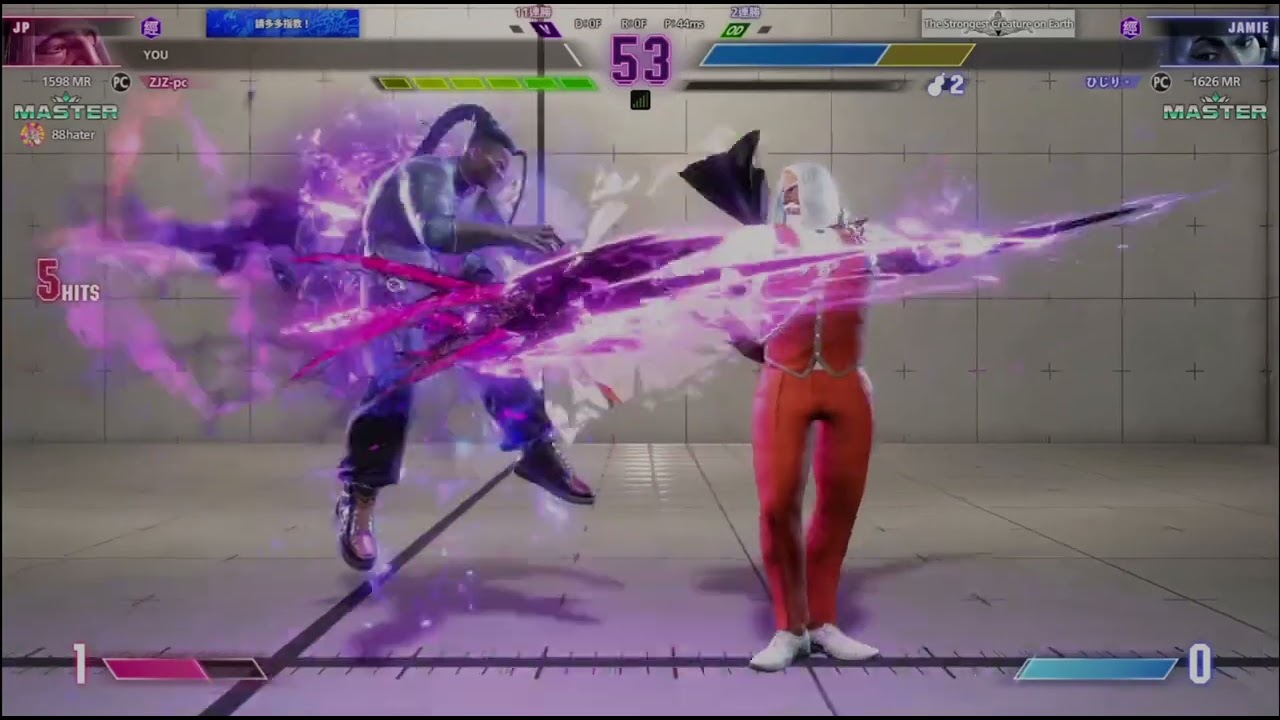 殘血反殺後雙p，ZJZ讓人怒【SF6  VOD0120】