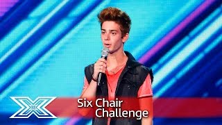 Luca Valenti sings Jess Glynne's Take Me Home | Six Chair Challenge | The X Factor 2016