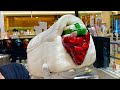 巨大すぎる苺のキャンディをカットすると…中身が衝撃!手作り、作り方 Handmade Candy・Japanese Street Food・수제캔디・手工糖果・糖果製作・PAPABUBBLEパパブブレ