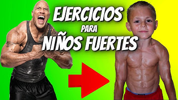 El mejor ENTRENAMIENTO de FUERZA para NIÑOS en CASA| EDUCACIÓN FÍSICA 2021