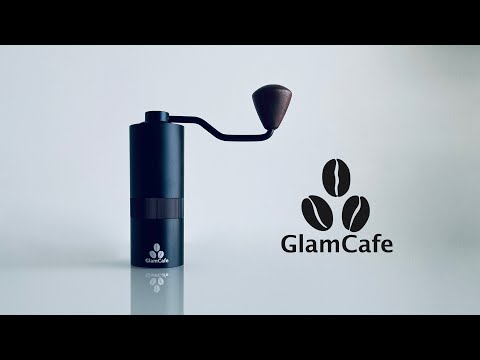 【GlamCafe】18段階に挽きわけ可能なコーヒーグラインダー（90秒）
